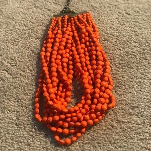 Zenzii Beaded Orange Necklace